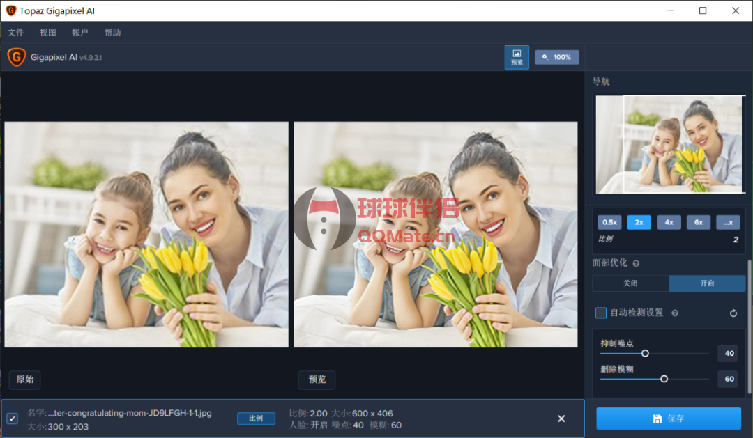 Topaz Gigapixel AI 图像无损放大软件 v7.2.0 破解便携版-图片1